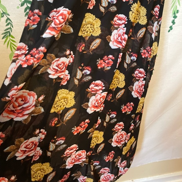 NWT Size M Forever 21 Floral Skirt D2 - Picture 4 of 6